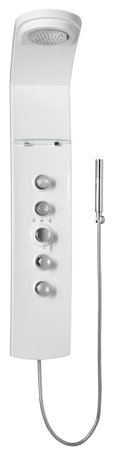 Polysan Luk douchepaneel 130x25cm wit