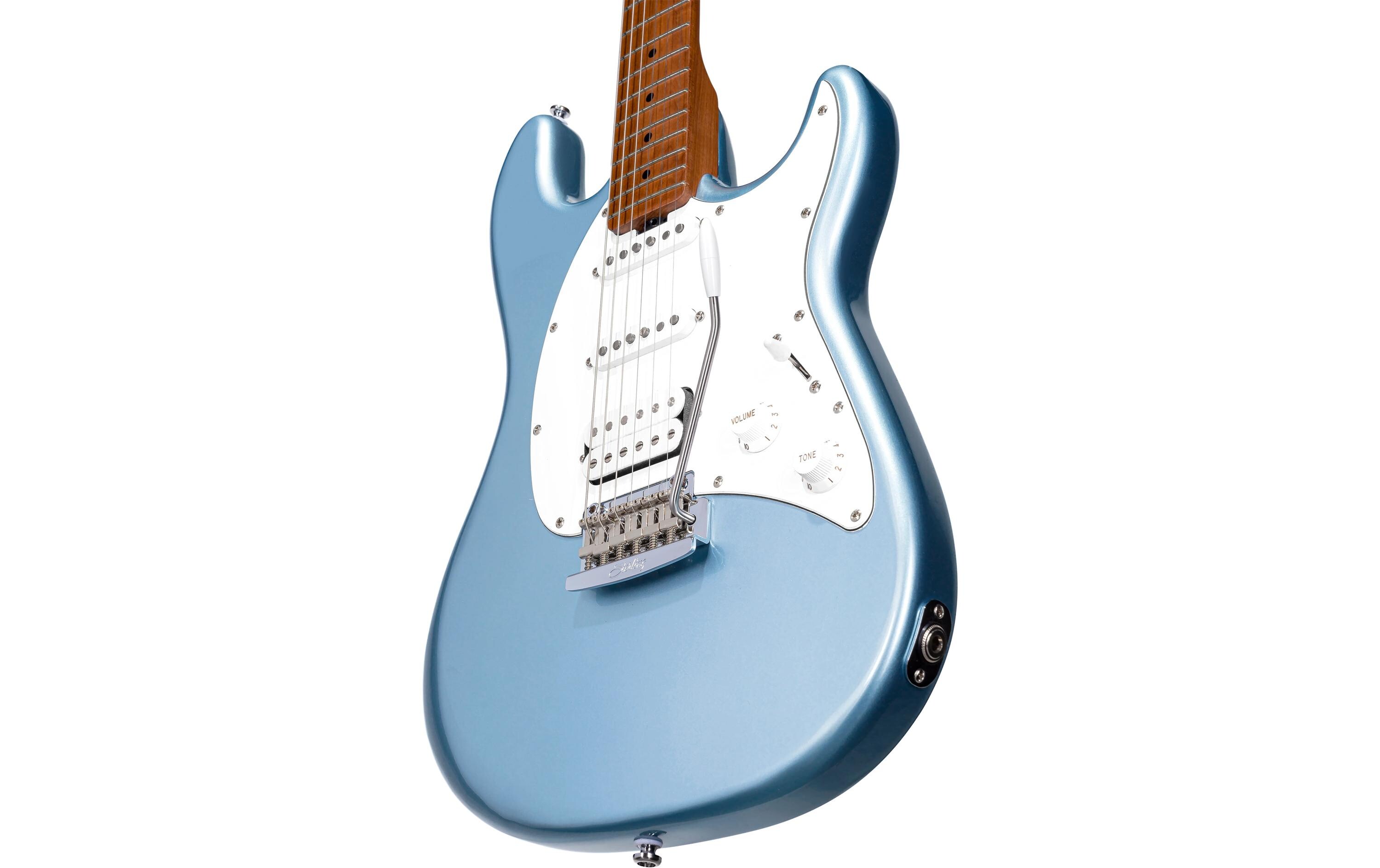 E-Gitarre Cutlass CT50 HSS Firemist Silver<br>Vintage-Look mit modernen Verzierungen
