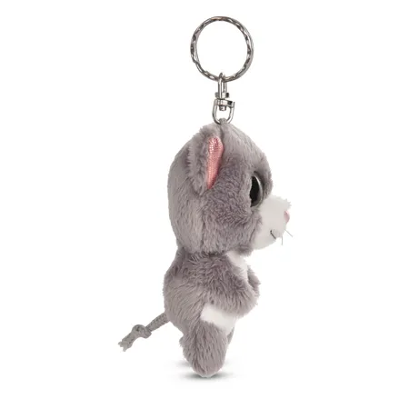 NICI Schlüsselanhänger GLUBSCHIS Katze grau Felinja 9cm