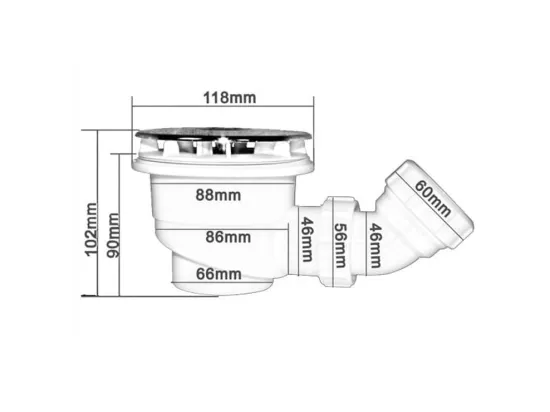 Receveur de douche blanc 150x80cm rectangulaire, Extra-plat, bac à douche avec kit de plinthe, 10 pieds, bonde de receveur et siphon 90cm