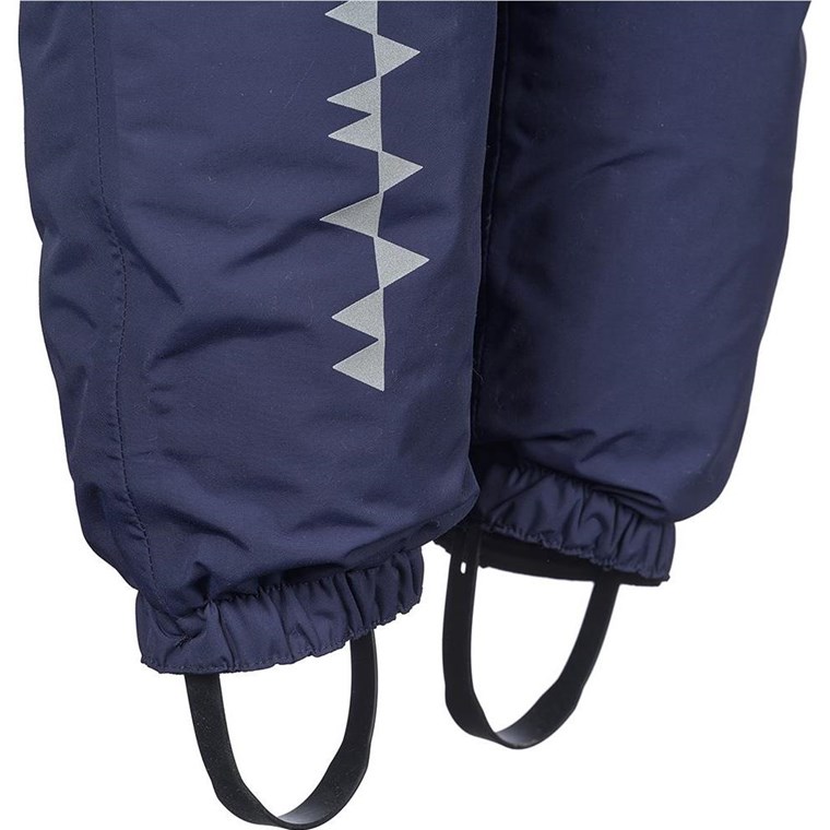 Isbjörn Toddler Padded Jumpsuit With Fur Navy