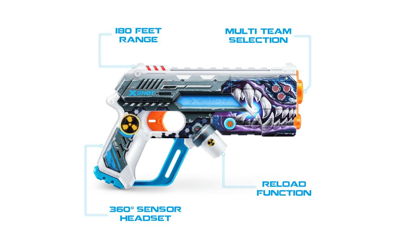 X-Shot Skins Laser 360 lasershooting set