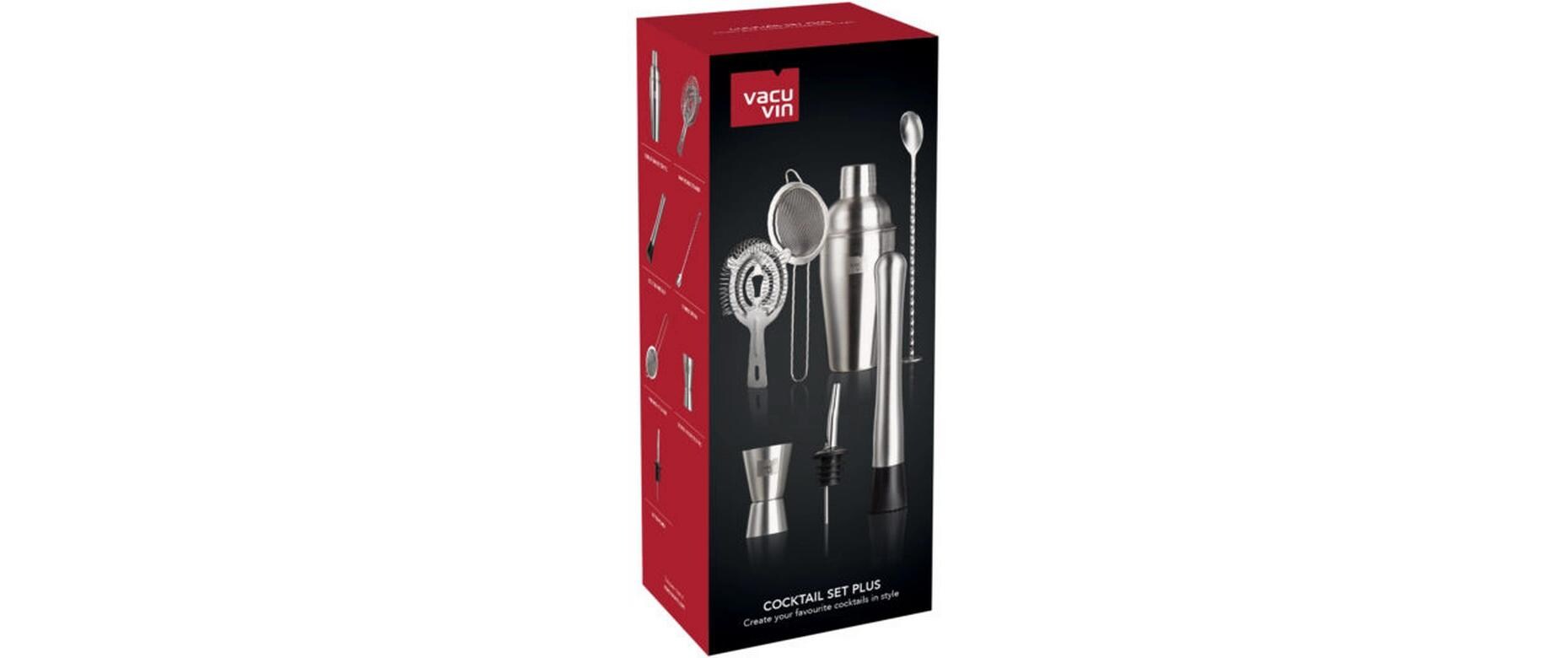 Drink Mixer Set Cocktail Set 7-teilig 550 l, SilberCocktail Set