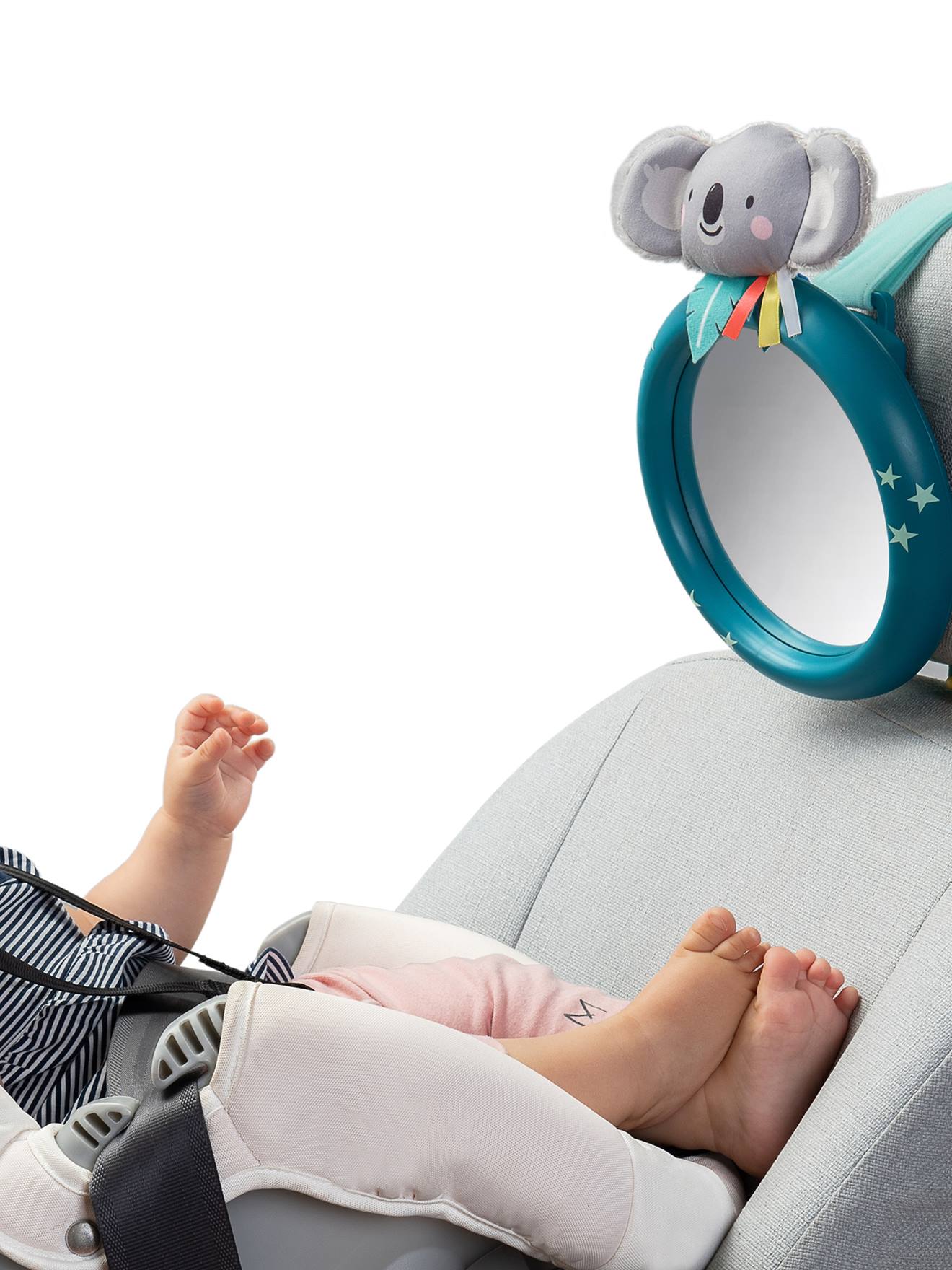 Espelho retrovisor automotivo bege Koala BUKI