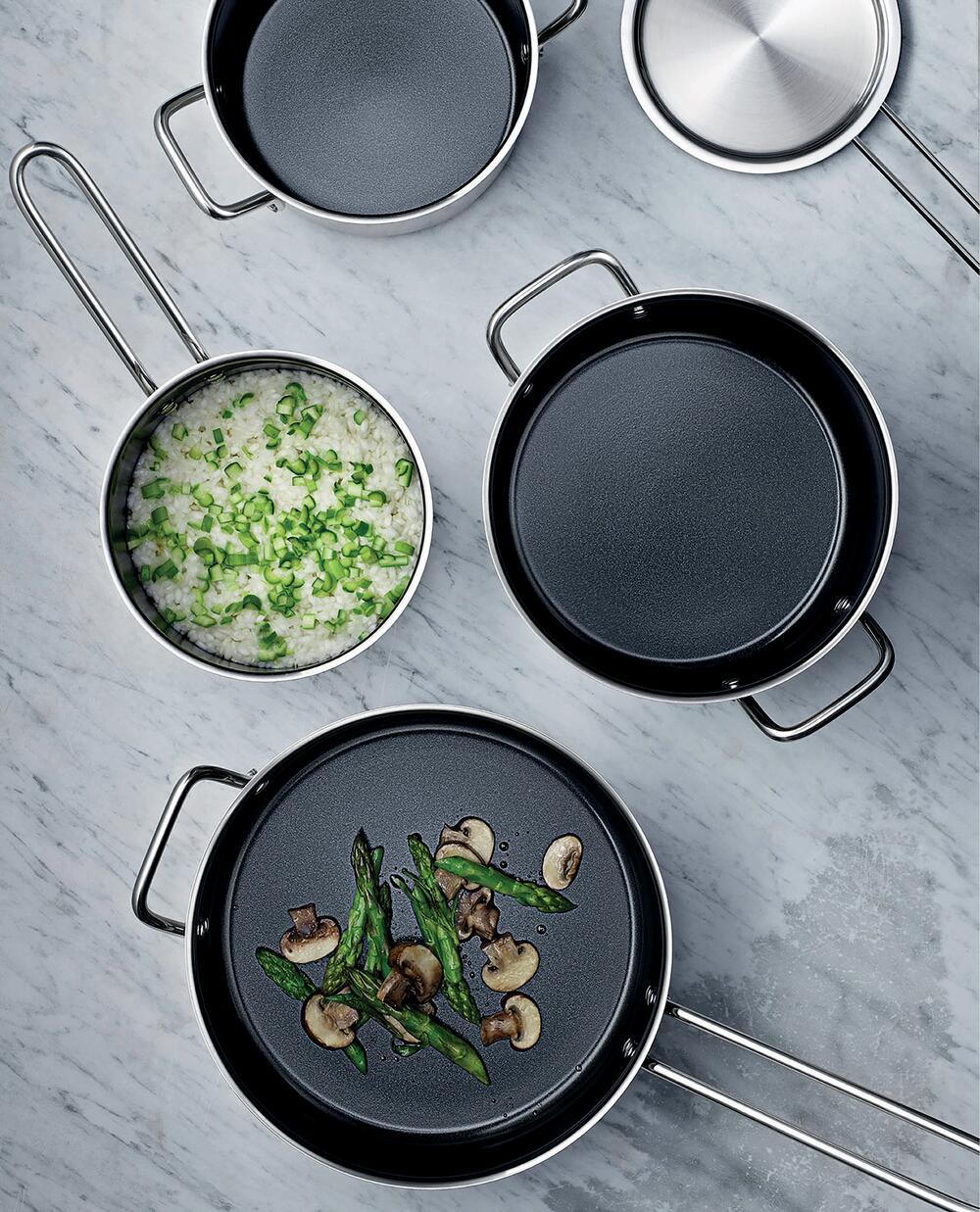 Eva Trio  Ø24 cm - Stainless Steel Keramisk sauterpande