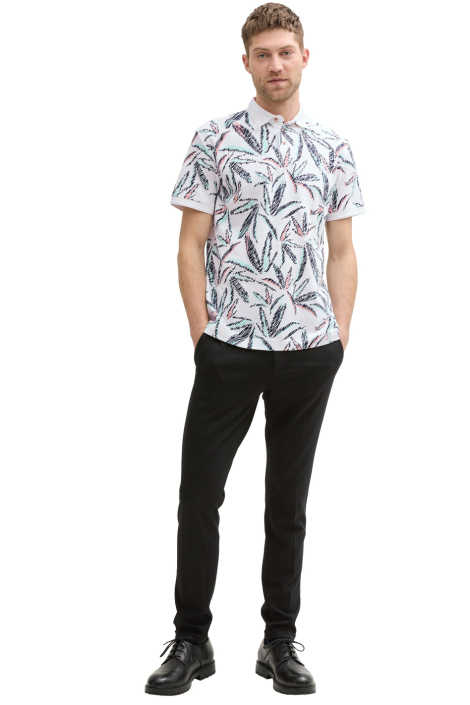 Tom Tailor witte heren polo