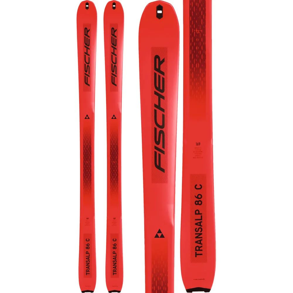 Fischer Transalp 86 Carbon 22/23 Tourenski Komplettset mit Bindung & Fell & Stöcken