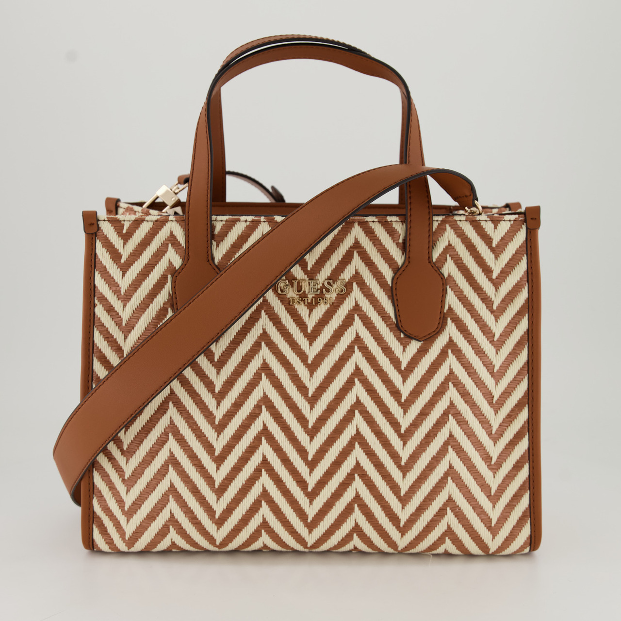 GUESS SILVANA 2 COMPARTMENT TOTE