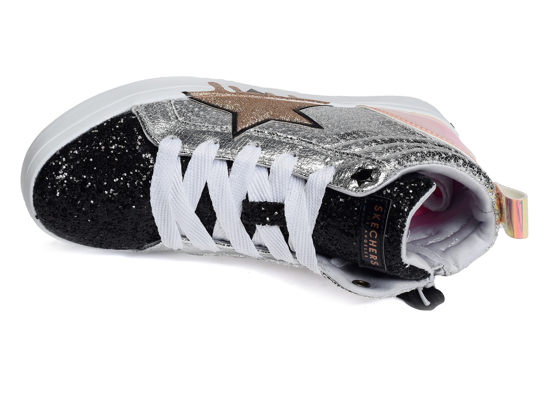 Hi lite dazzle drip noir argent