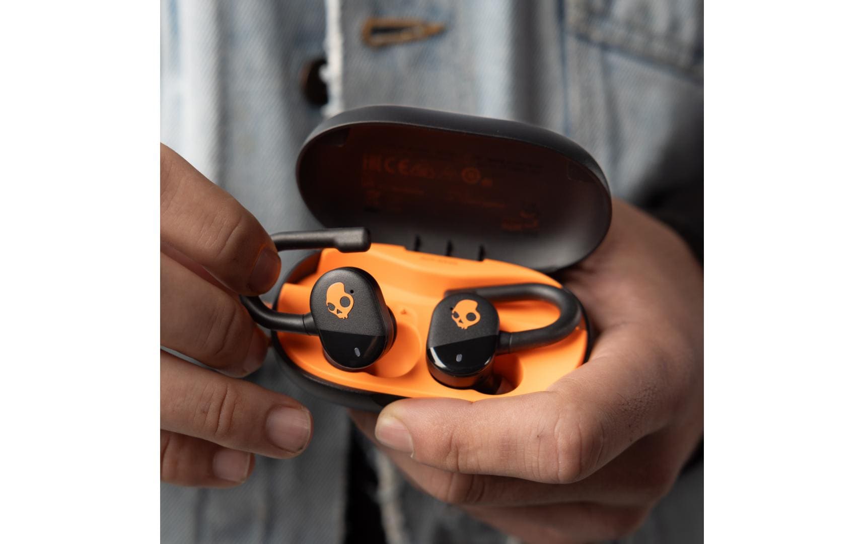 True Wireless In-Ear-Kopfhörer Push Play Active SchwarzTrue Wireless aktive Earbuds