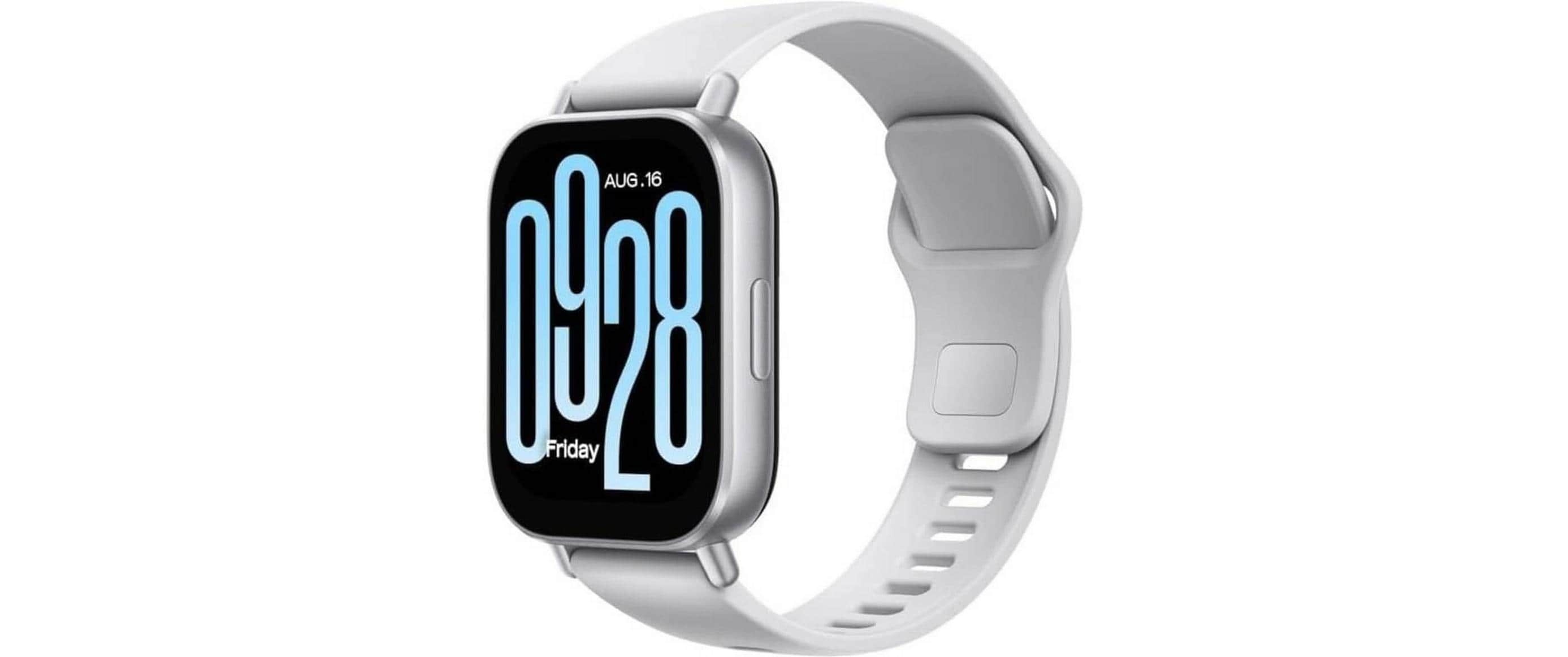 Redmi Watch 5 Active SilberVielseitige Smartwatch mit grossem 2-Zoll-LCD-Display, Bluetooth-Telefonie und umfassenden Gesundheitsfunktionen