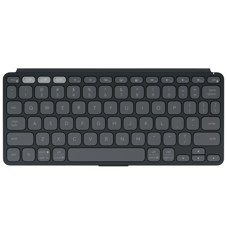 Logitech - Keys-To-Go 2 bærbart trådløst tastatur til tablets - nordisk