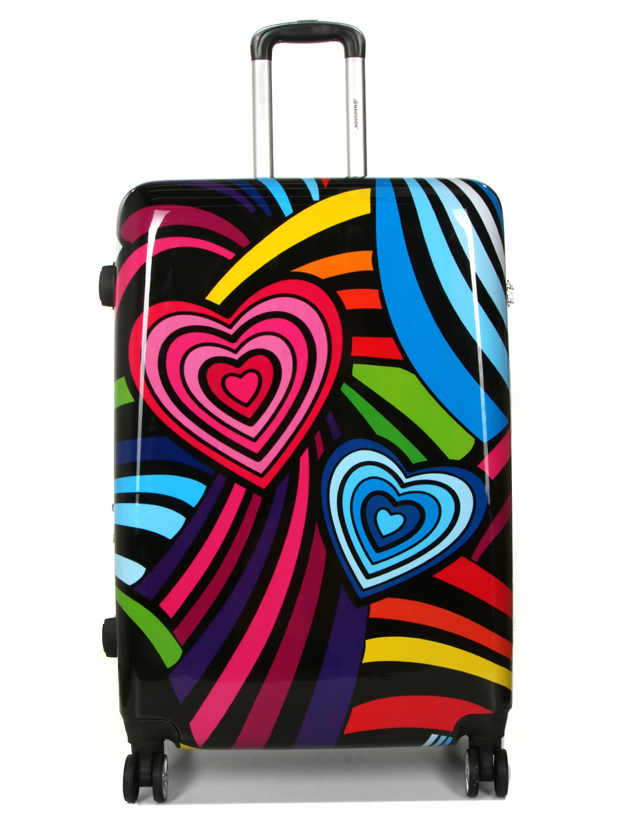 Valise Madisson Funky Hearts 75 cm