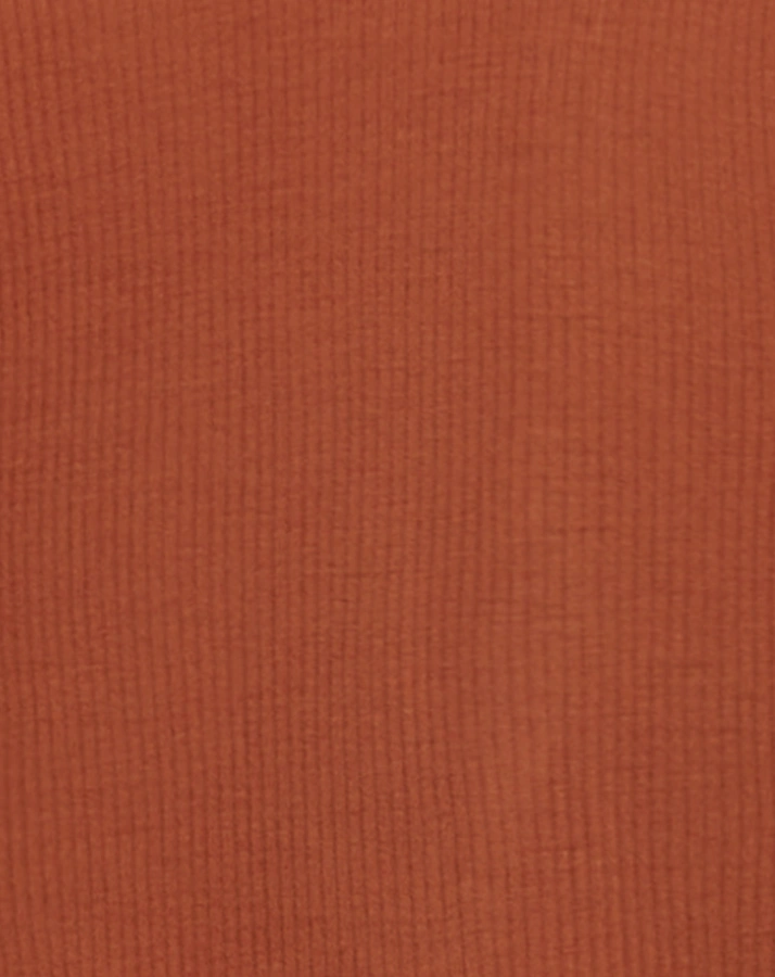 Schlafstrampler MESSI mit Wolle in terracotta