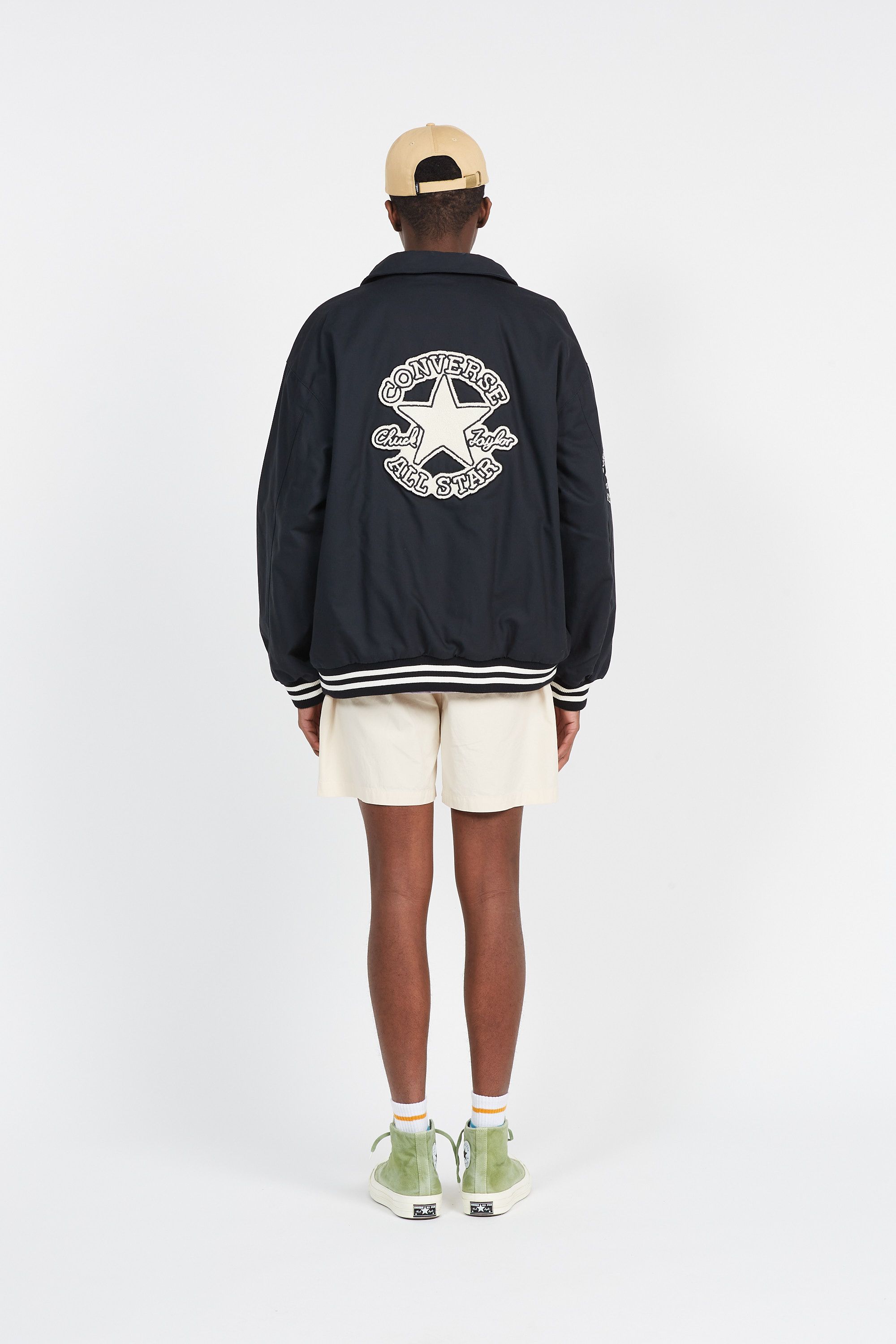 CONVERSE bomber Varsity Padded Noir