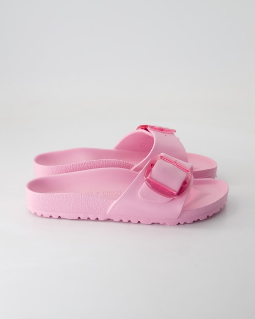 Birkenstock Madrid Big Buckle EVA Pantoletten in Pink