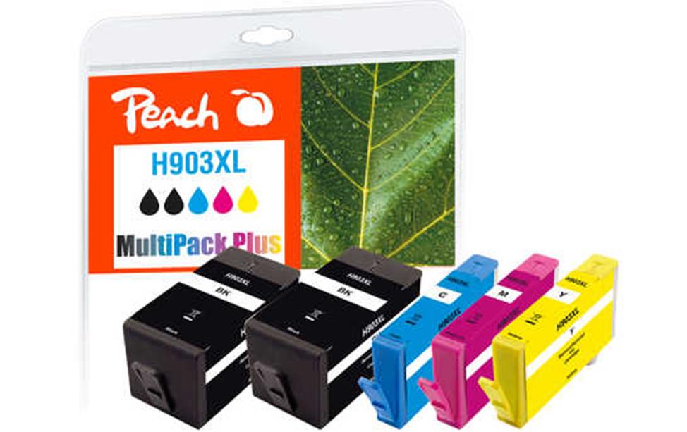 Tinte HP Nr. 903XL 2x BK, 1x C, M, YTintenset: 2x Black, 1x Cyan, Magenta, Gelb