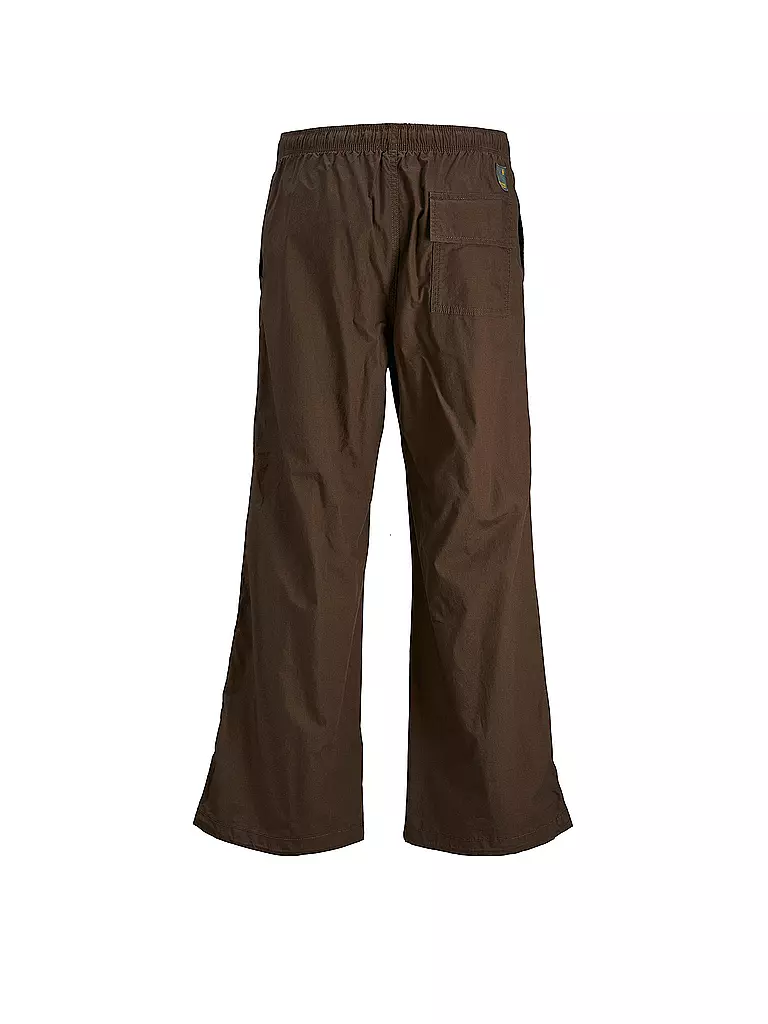 JACK & JONES Jogginghose JPSTPARACHUTE JJPANT braun