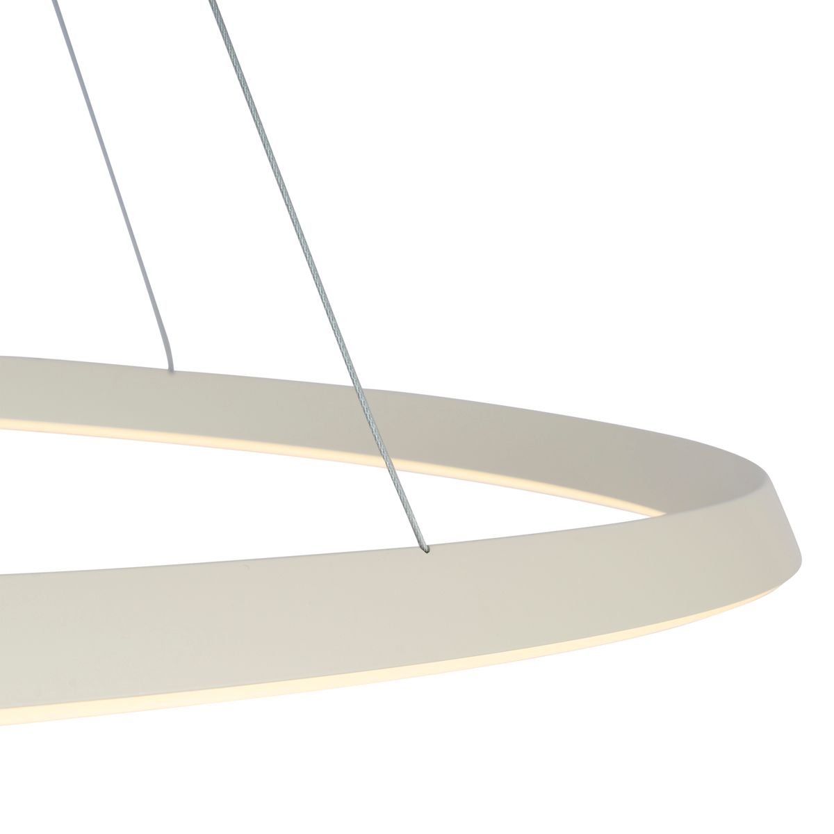 Scandinavische hanglamp beige 110cm incl. LED 3-staps dimbaar - Circuit