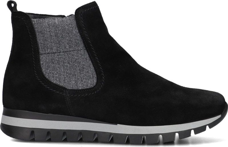 Gabor - 451 - Chelsea Boots - Zwart - Suède