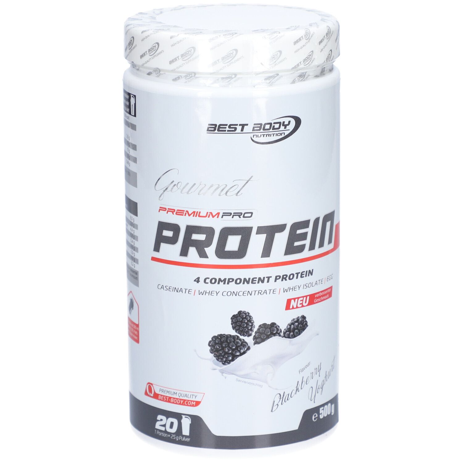 Best Body nutritions Gourmet Blackberry Yoghurt