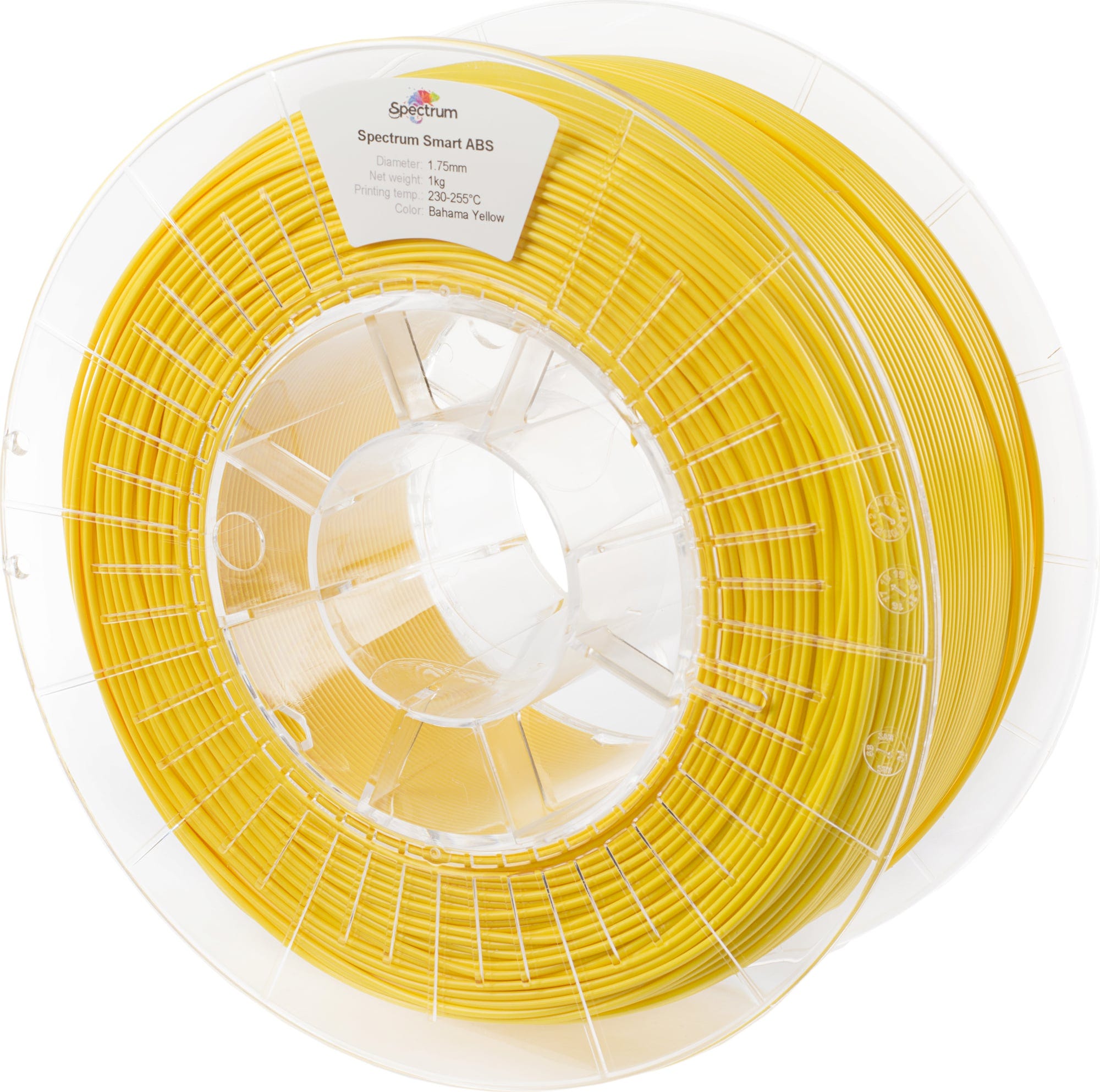Spectrum  smart ABS Bahama Yellow, 1,75 mm / 1000 g    Modifiziertes ABS in Gelb