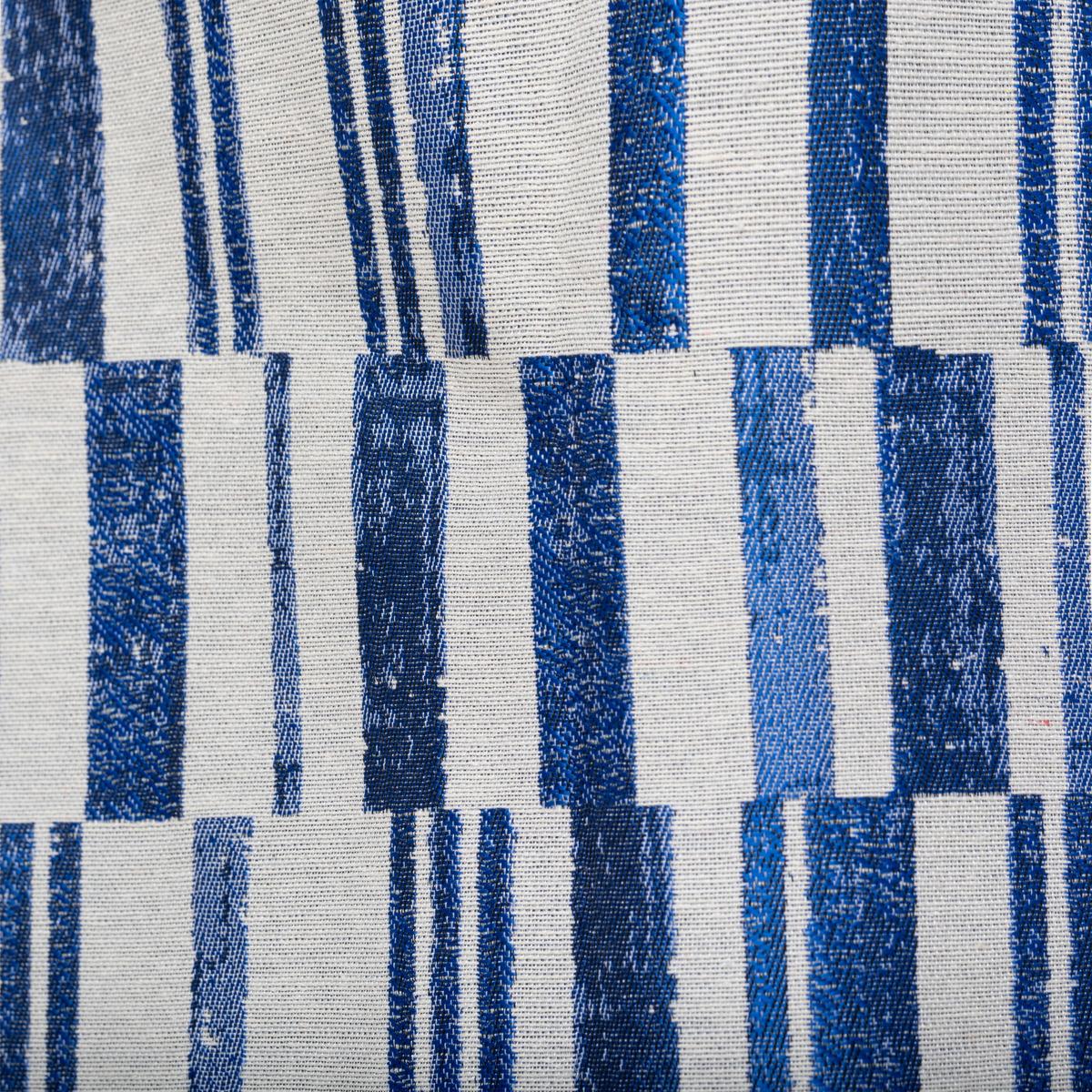 RIDEAU JACQUARD LEYNA INDIGO 140X260CM