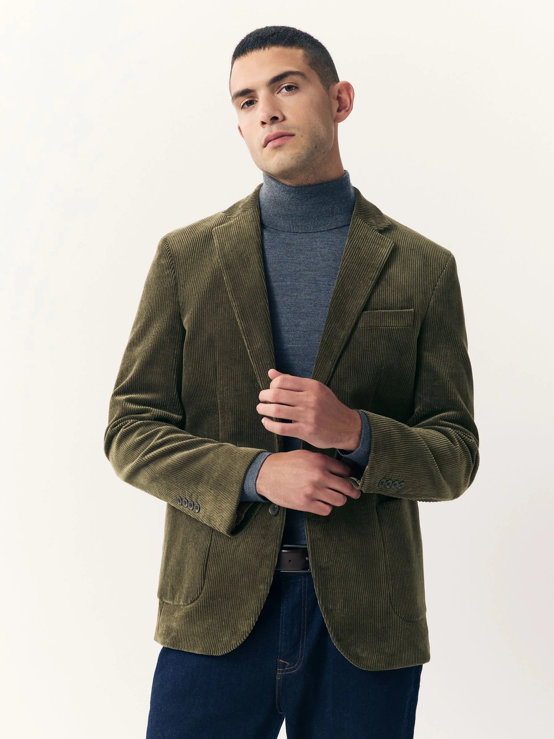 Groen - Corduroy blazer