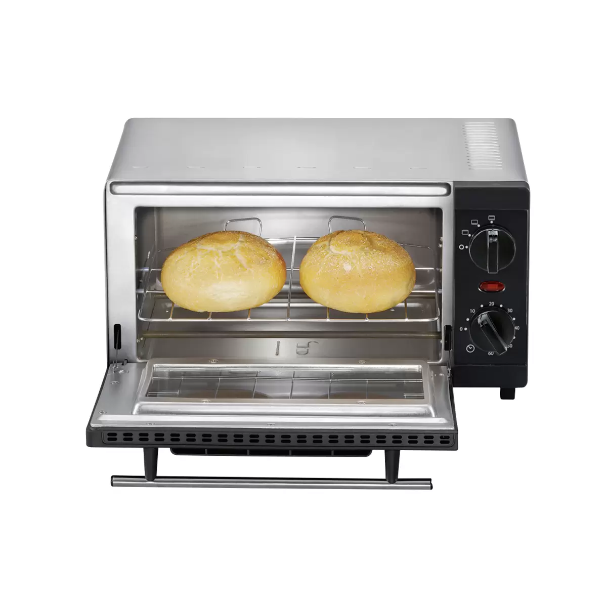 Mini Backofen Severin TO2052 schwarz,silber