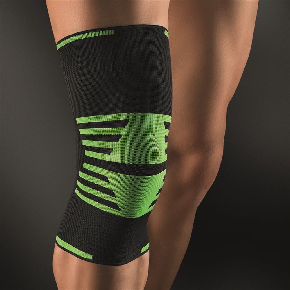 ACTIVECOLOR ActiveColor Sport Kniebandage S schwarz/grün 1 Stk