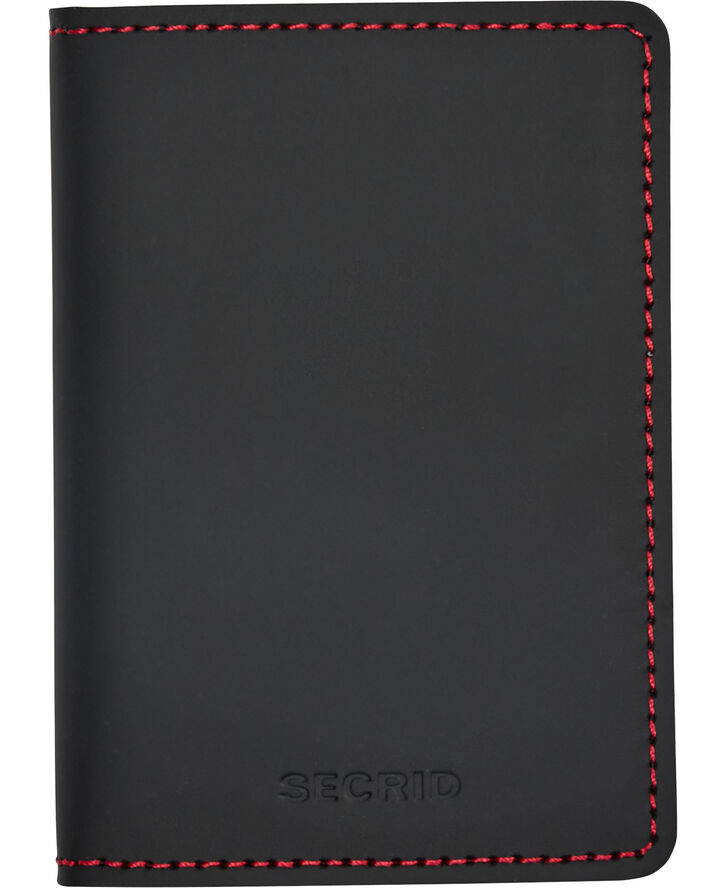 Secrid Slimwallet Black-red