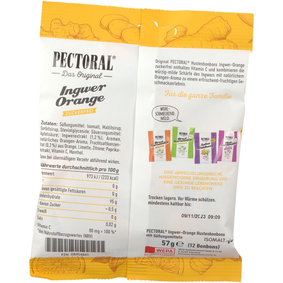 Original PECTORAL® Ingwer-Orange