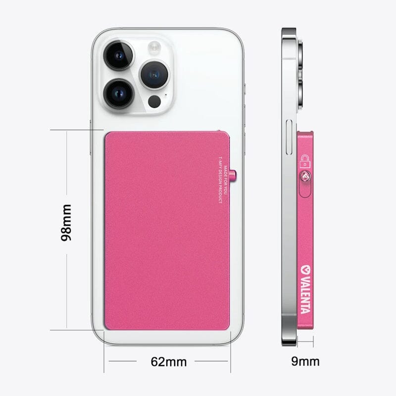 Valenta Cardprotector Magsafe Pink