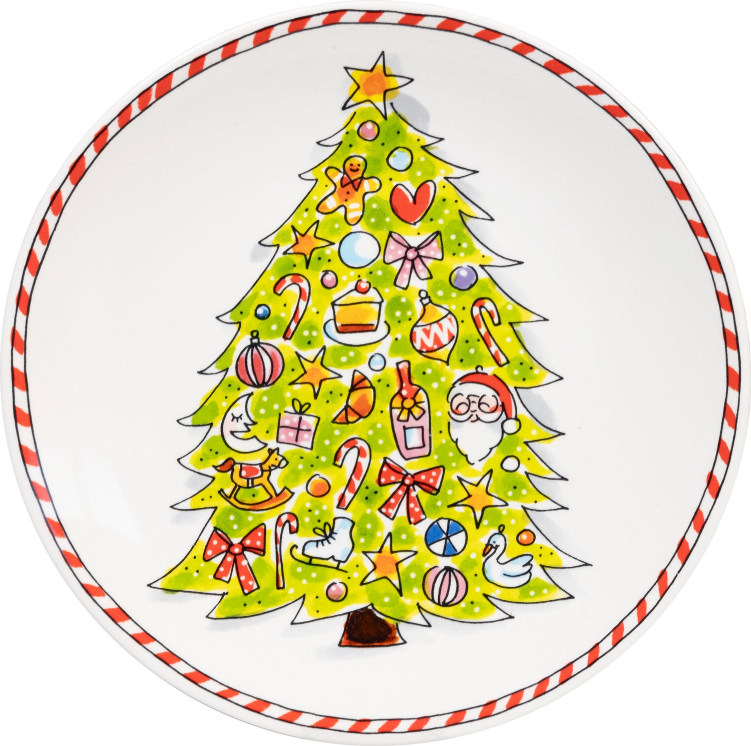 Blond Amsterdam ontbijtbord Christmas D 22 H 1,5 cm
