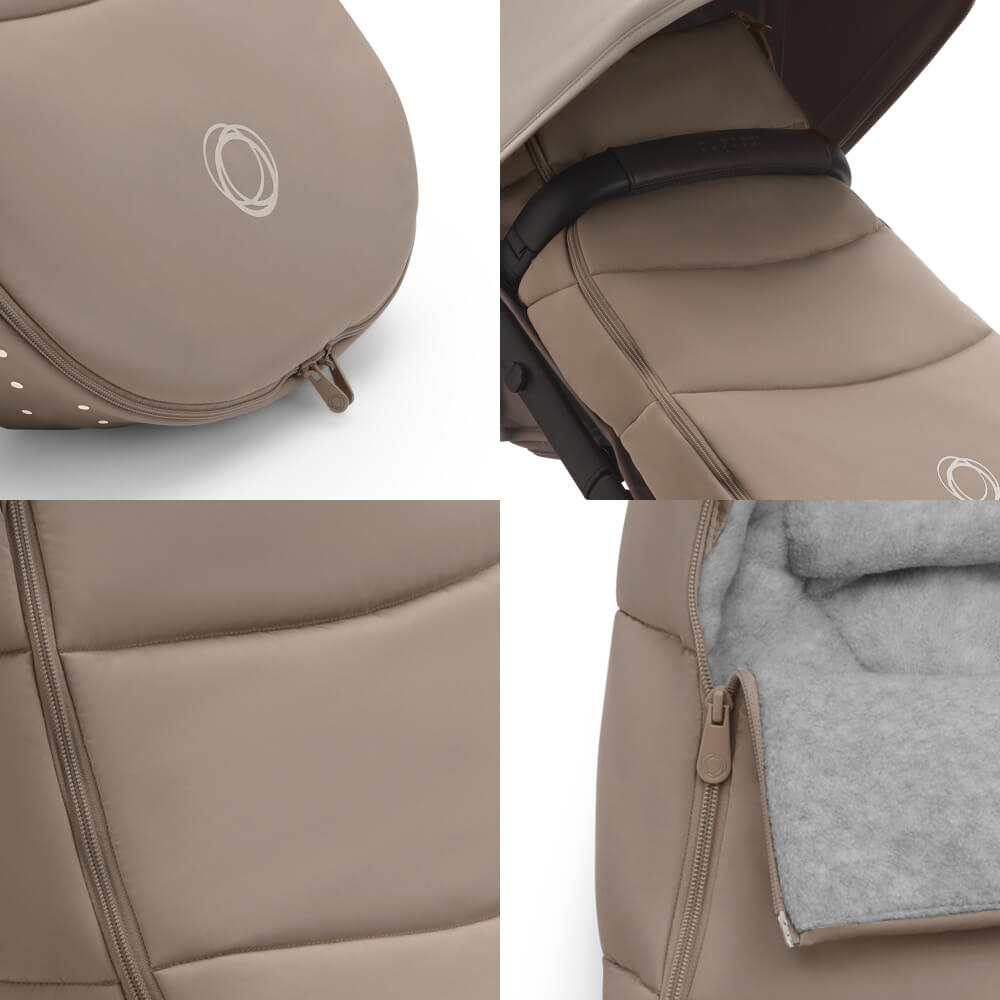 Bugaboo Fußsack Dune Taupe