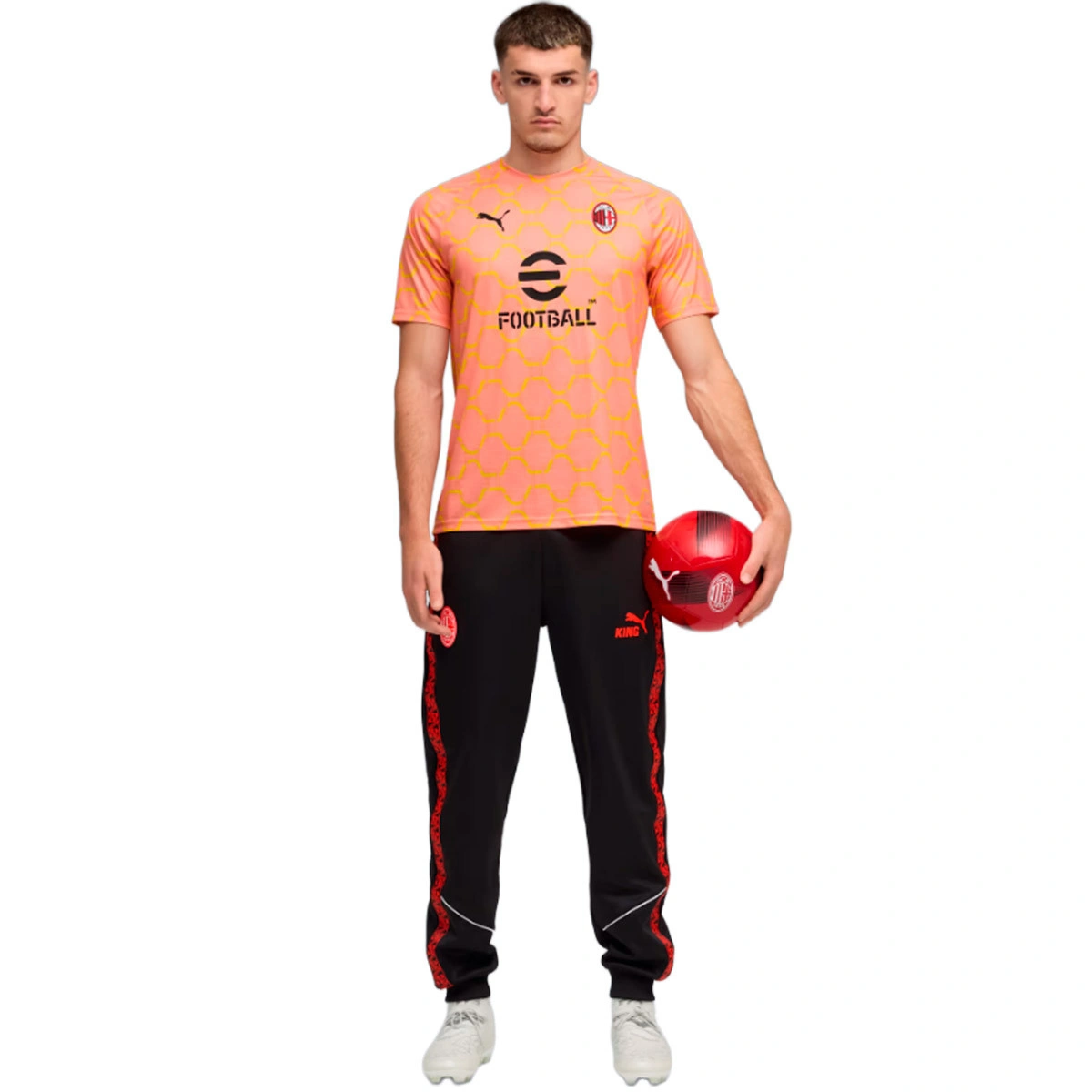Camisola Puma AC Milan Pre-Match 2025-2026