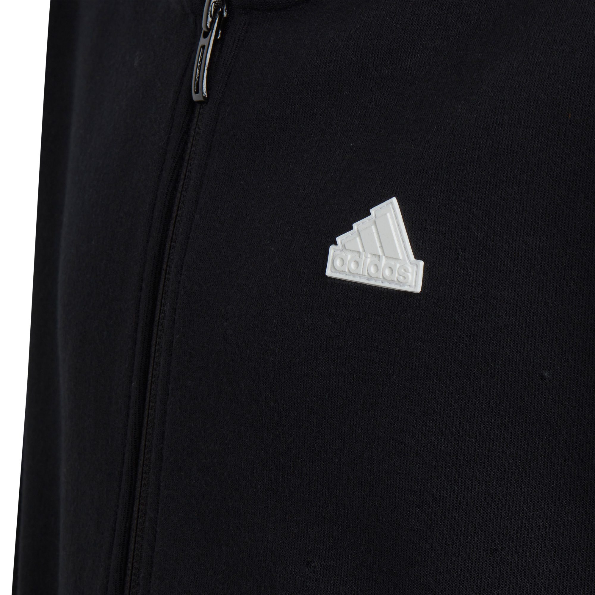 adidas Future Icons 3-Streifen Kapuzenjacke Kinder schwarz