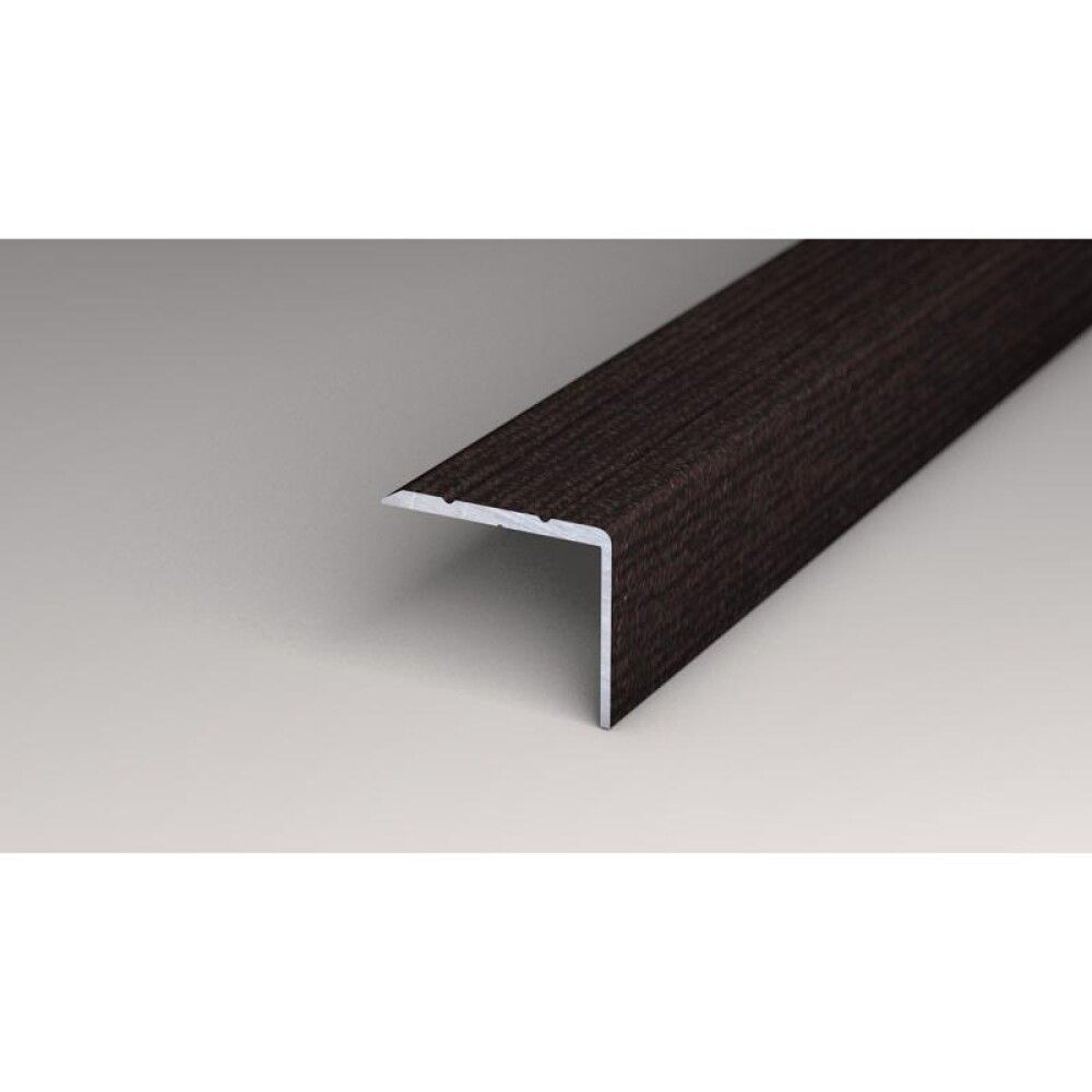 AVSLUTNINGSLIST LOGOCLIC ALUMINIUM2000X25X20MM SORT EIK