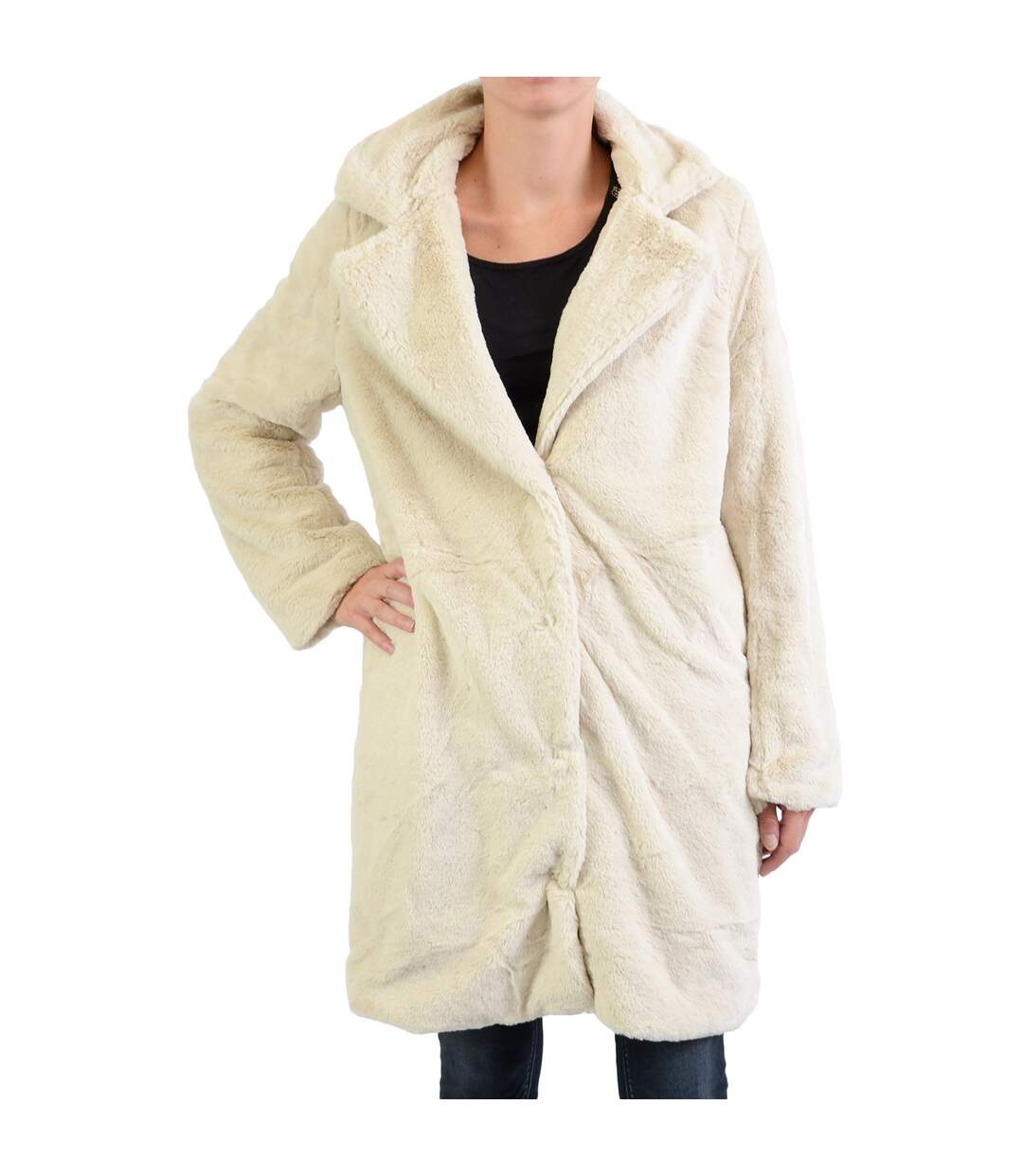 Manteau NA-KD Leopard Faux Fur