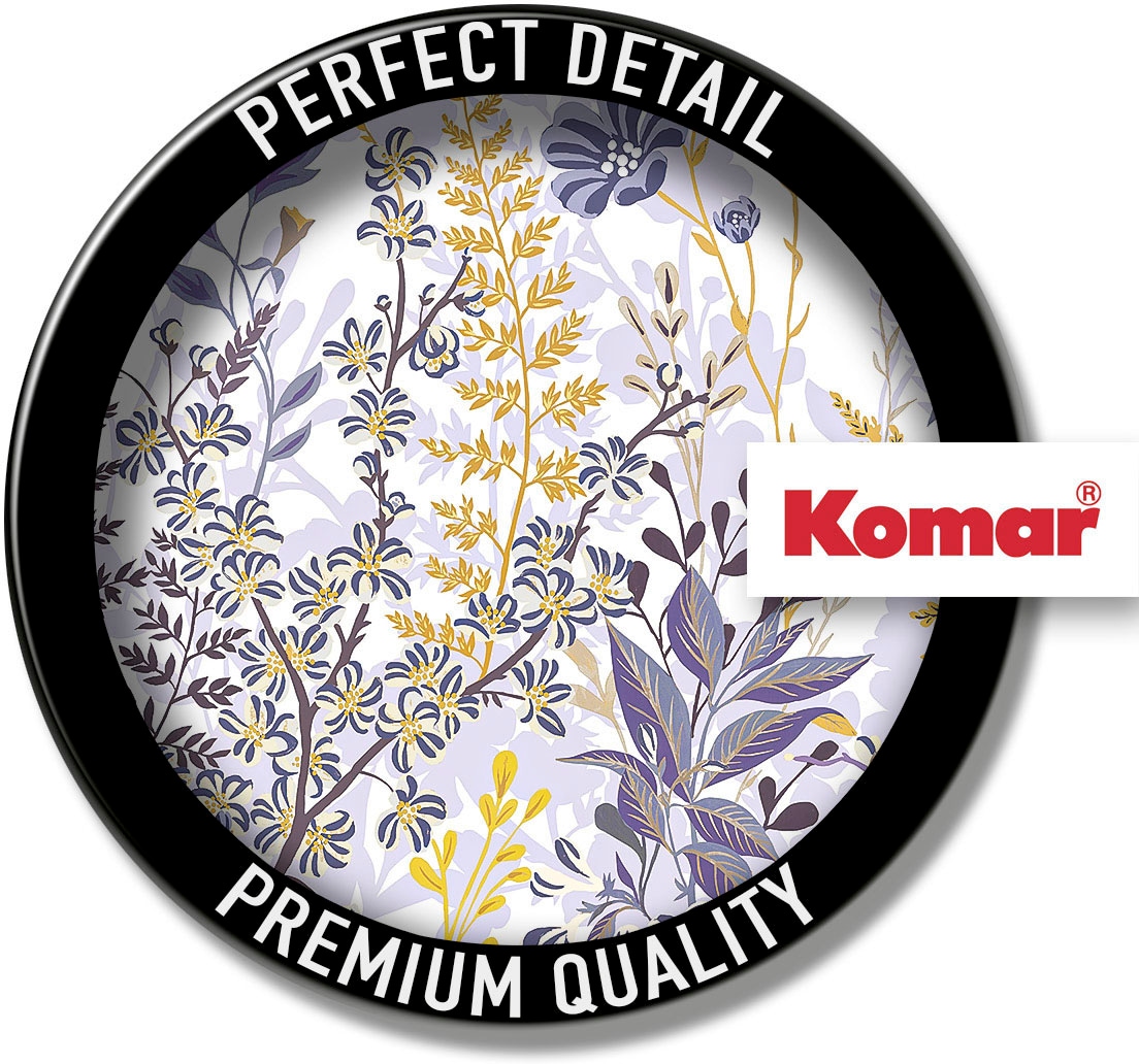 Komar Fototapete »Digitaldruck Vlies -  Bloomique - Grösse 400 x 250 cm« bedruckt glatt Wohnzimmer, Schlafzimmer