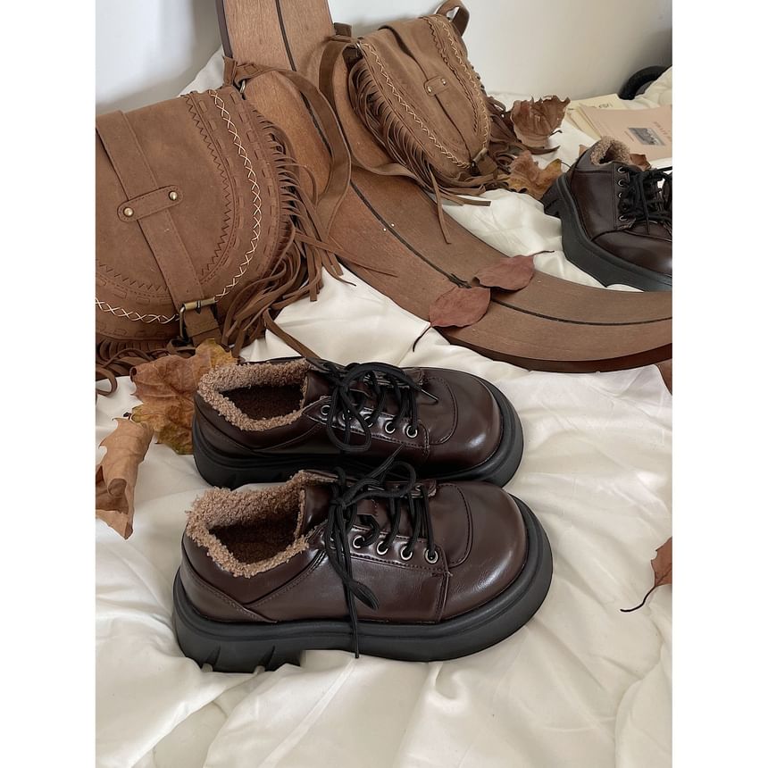 telijimi - Veterschoenen met platform