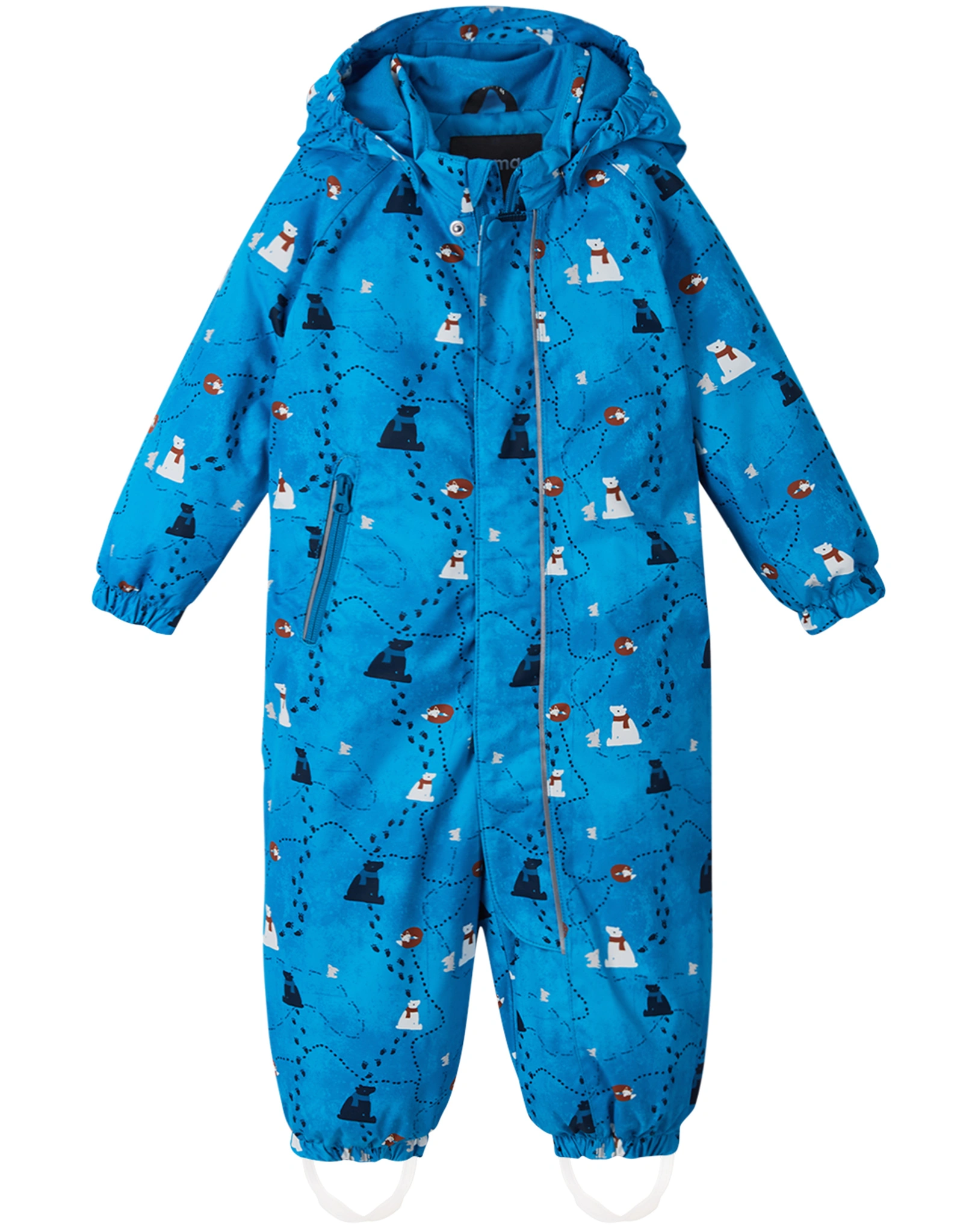 Schneeanzug PUHURI ANIMALS in true blue