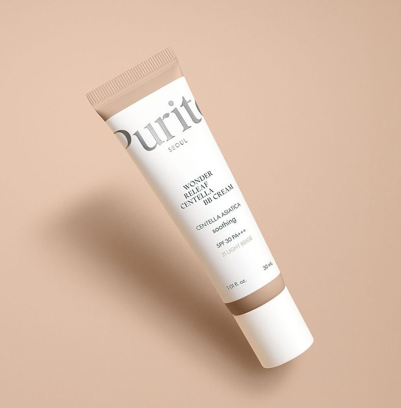 Purito - Seoul Wonder Releaf Centella BB Cream - Hypoallergene Formule - SPF30