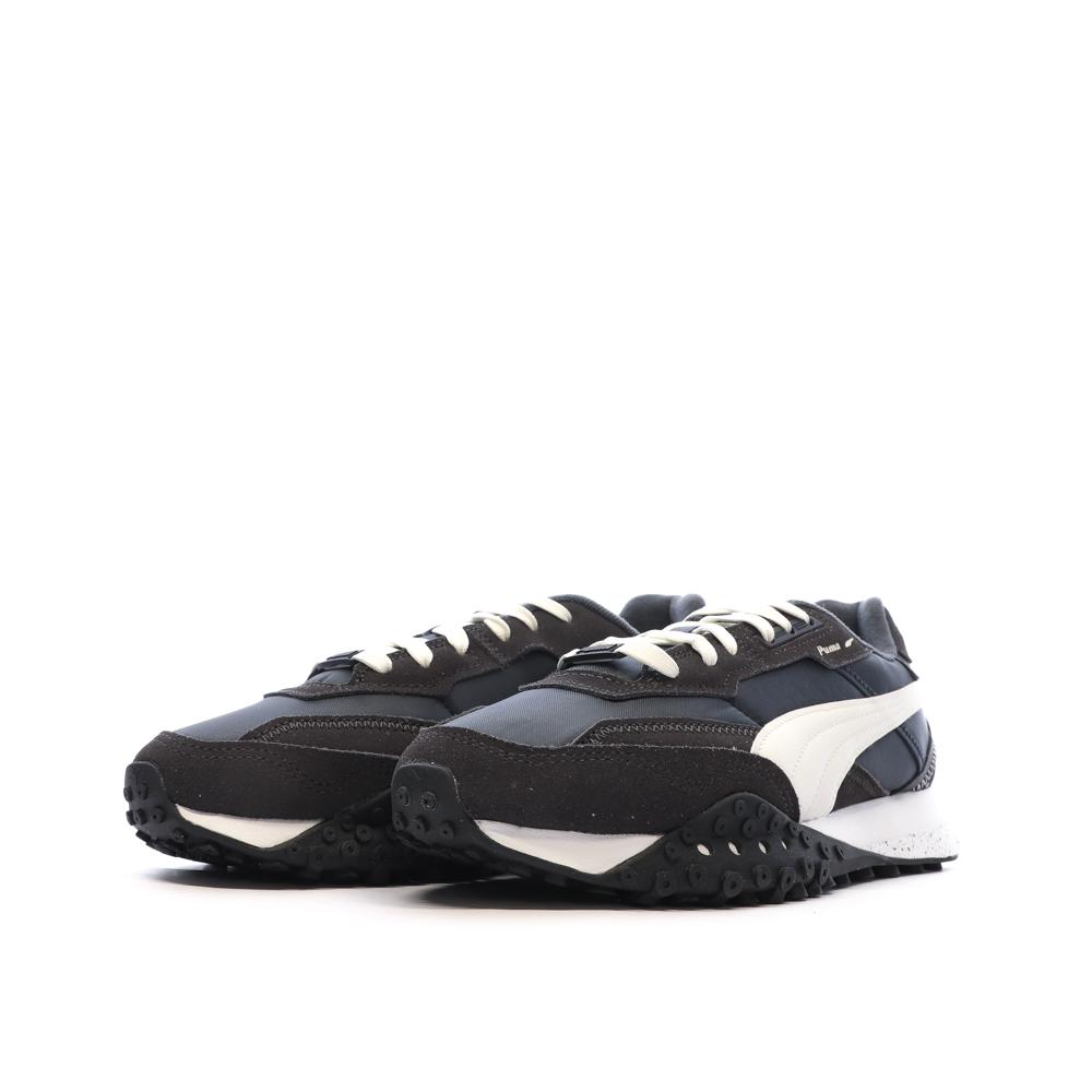 Puma Baskets Noires/Blanches Homme Puma Blktop
