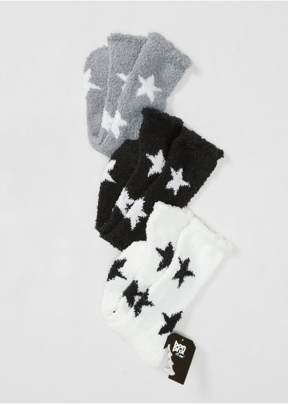 Lot de 3 paires de chaussettes douillettes avec carte cadeau