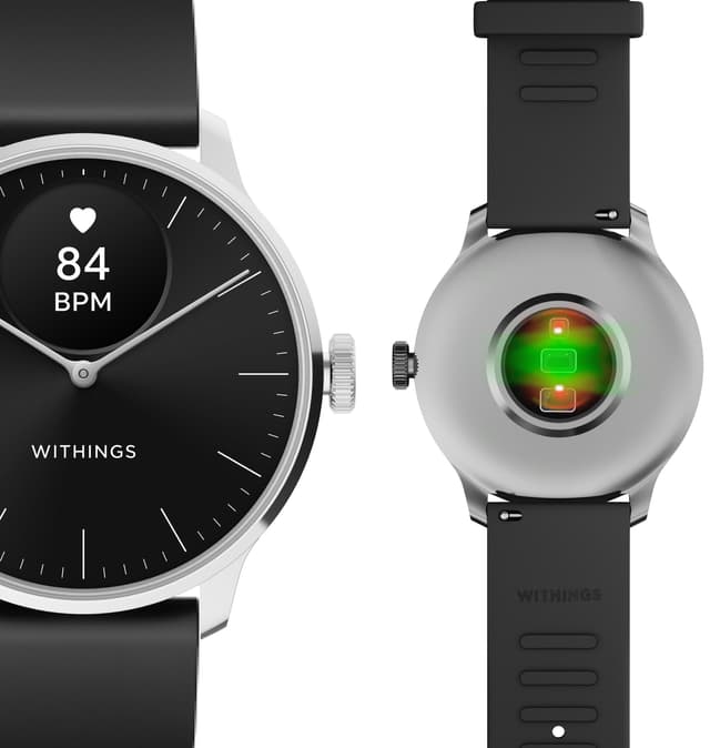 Withings ScanWatch Light hybrid-smartwatch 37mm (sort)