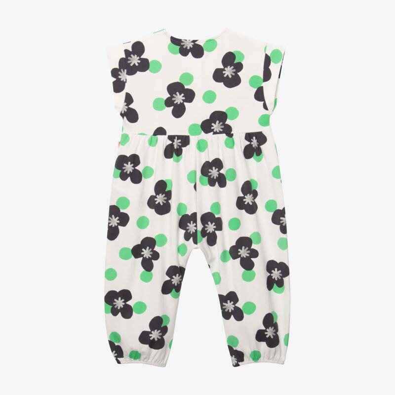 Combi longue bébé fille fleurs pop beige Catimini Beige