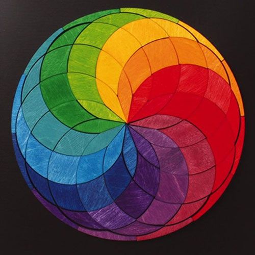 Grimm's magneetpuzzel gekleurde spiraal 91020
