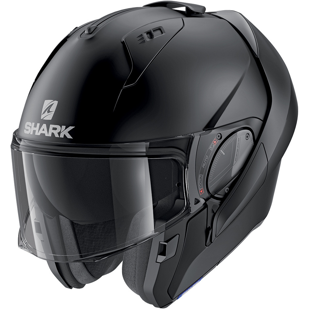 Shark - Casque EVO-ES Blank Noir Mat