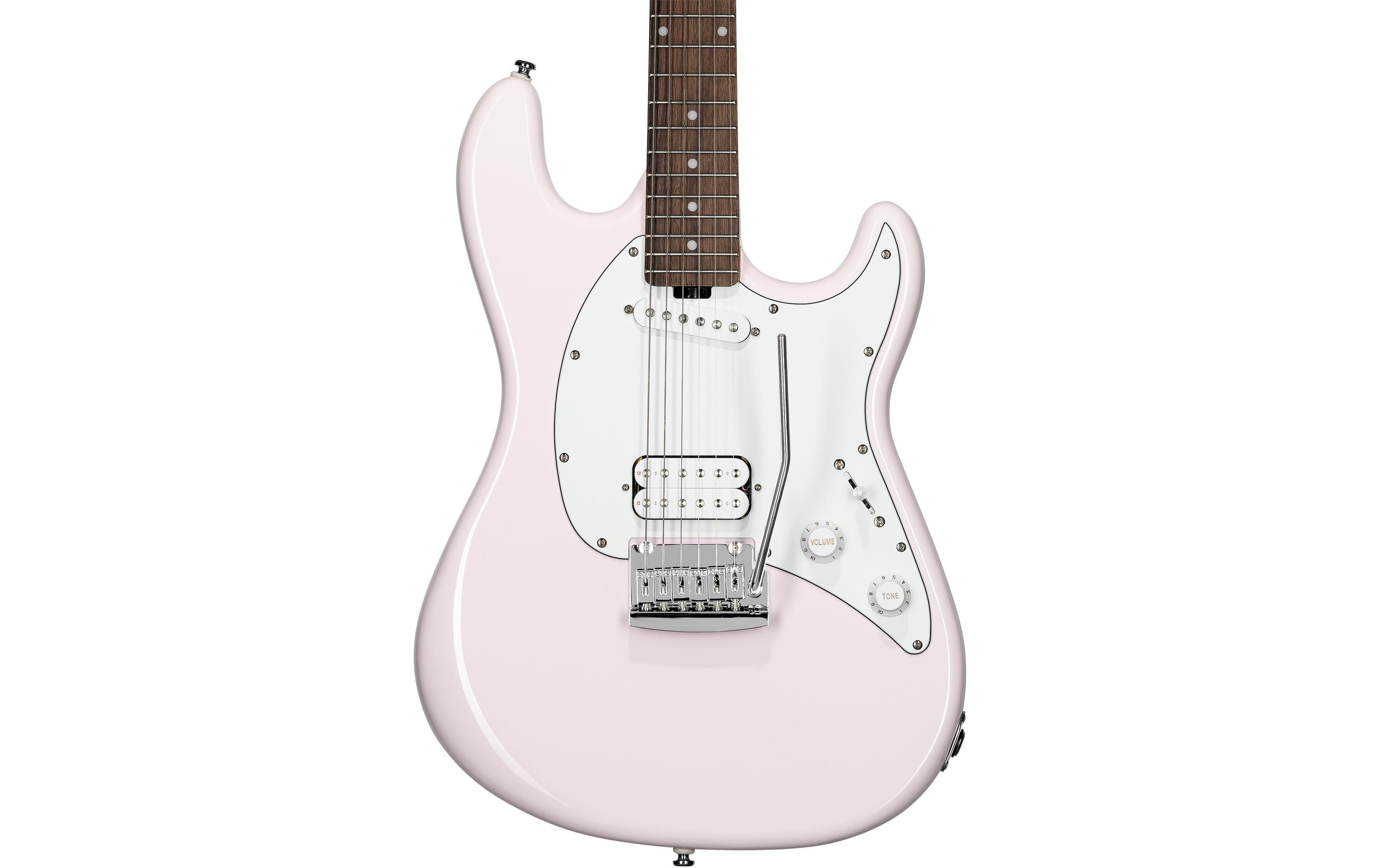 E-Gitarre Cutlass Short Scale – Shell Pink<br>Klassisches «Cutlass»-Modell mit kurzer Mensur